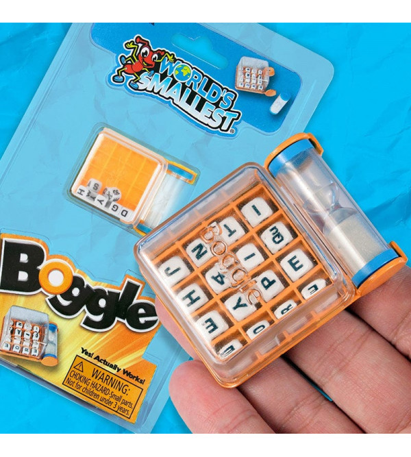 World S Smallest Boggle Si