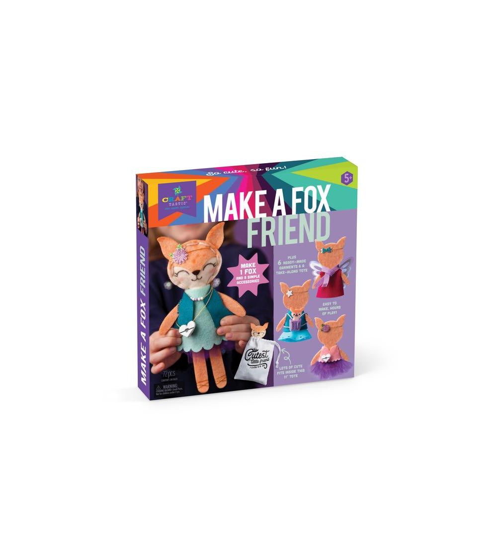 Craft-Tastic Make a Friend Kit - Fox 