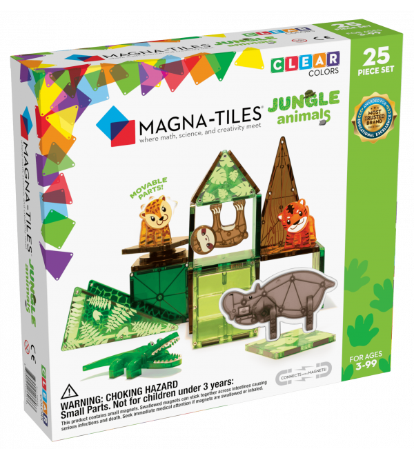 magna tiles jungle