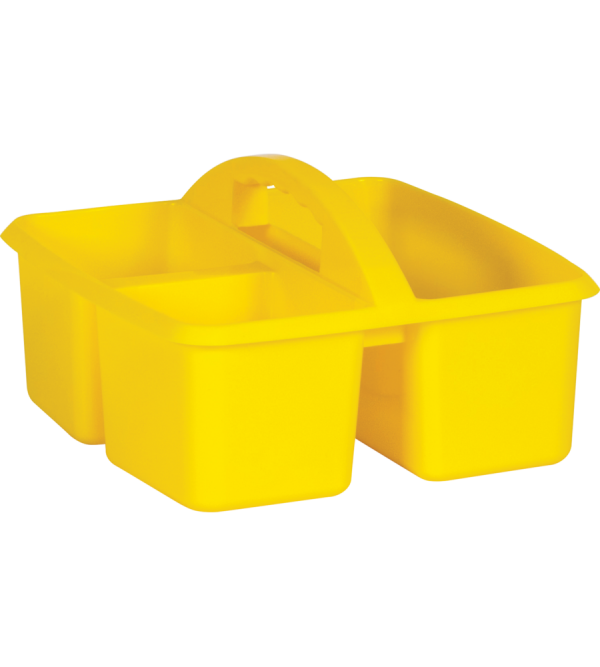 Yellow Plastic Storage Caddy - Teacher Created Resources - TCR20912