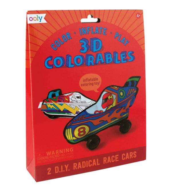 3D Colorables Radical Race Cars 3D Colorables Radical Race Cars