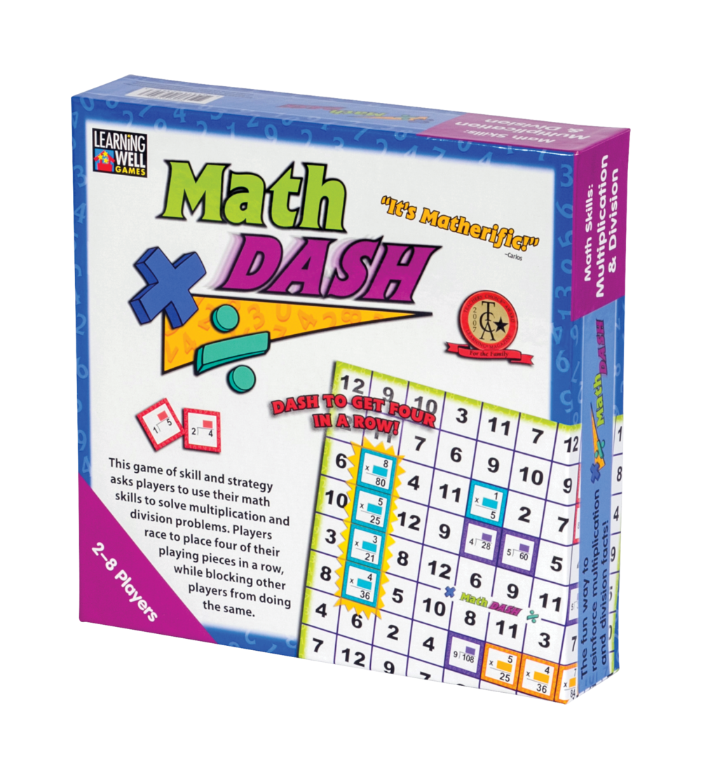 Math Dash Game Multiplication Division Teacher Created Resources 