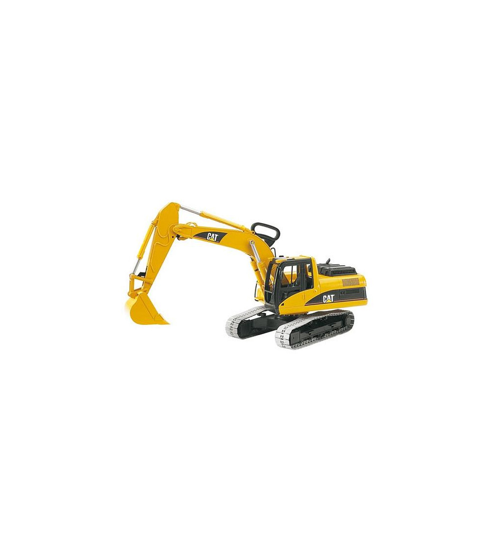 bruder cat wheel excavator