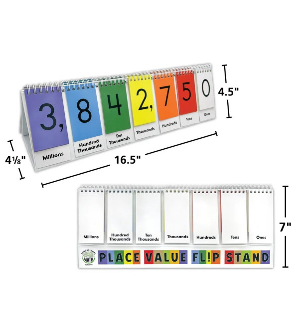 Sensational Math Place Value Flip Stand - Teacher Created